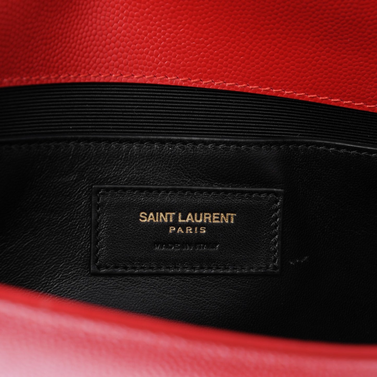 Grain De Poudre Classic Monogram Clutch New Red