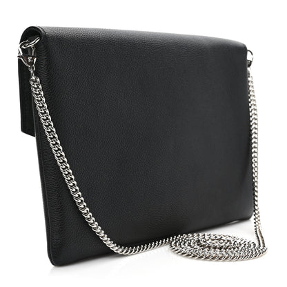 Louis Vuitton Soft Calfskin My Lockme Pochette Black 3 of 9