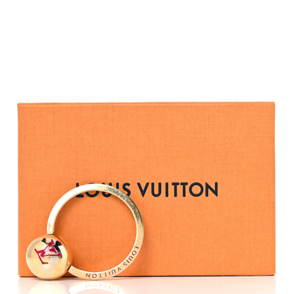 Louis Vuitton Sphere Key Ring Gold 5 of 5