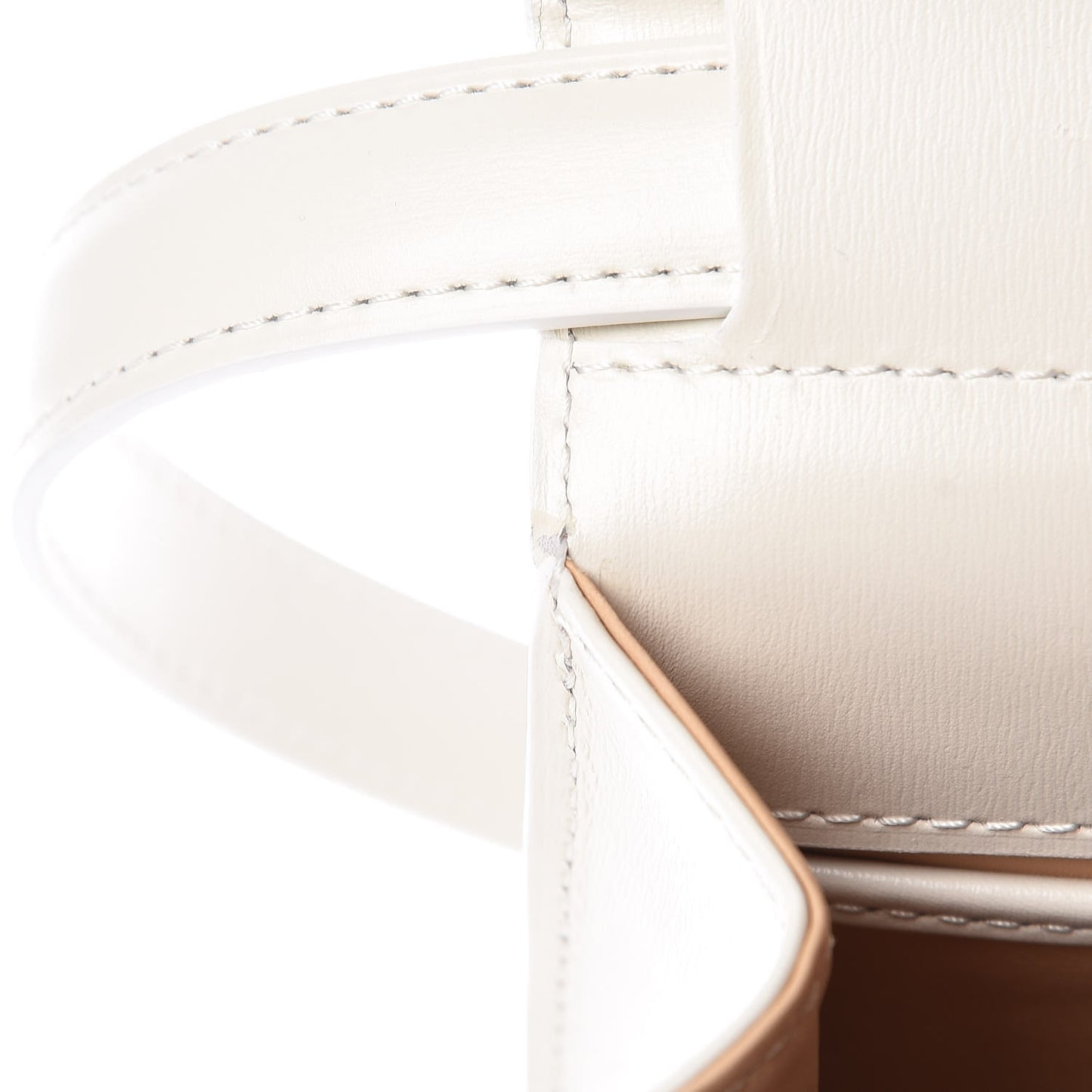 Calfskin Mini Brillant Satchel Ivory