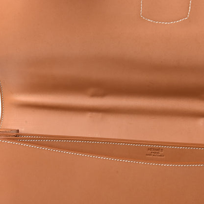 Hermes Vache Natural Sac a Depeche 38 Briefcase 10 of 20