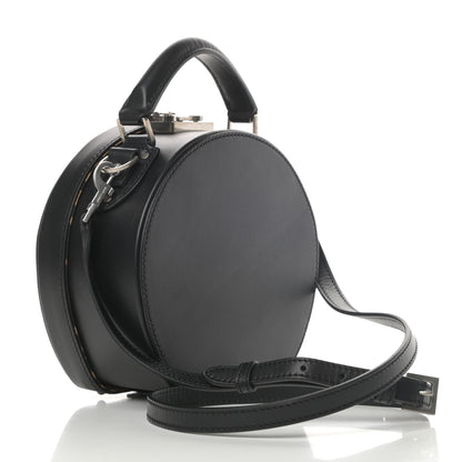 Saint Laurent Calfskin Small Mica Hat Box Black 3 of 11