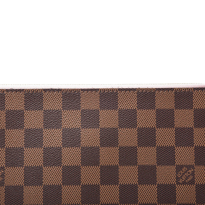 Louis Vuitton Damier Ebene Neverfull MM GM Pochette Rose Ballerine 9 of 9