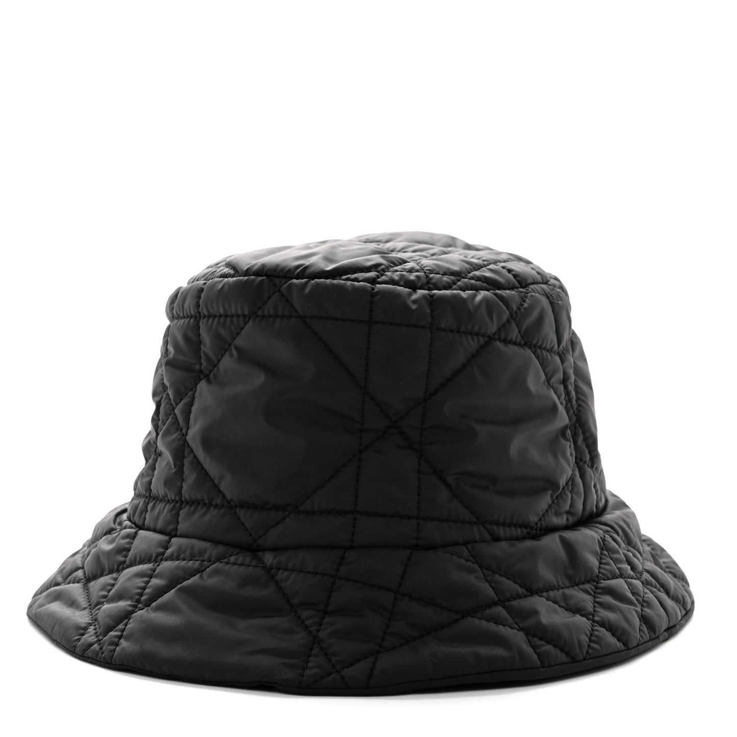 Nylon Cannage Bucket Hat 59 Black