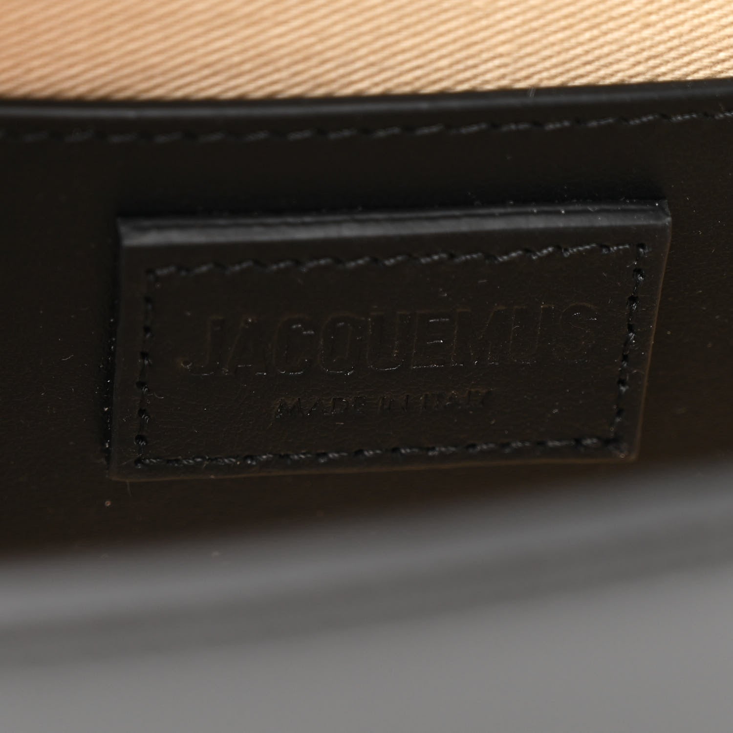 Jacquemus Smooth Calfskin Le Bambino Long Black 6 of 10