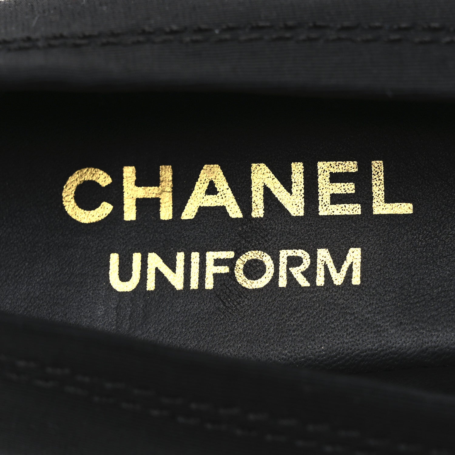 Chanel Grosgrain Cap Toe Uniform Ballerina Flats 36.5 Black 10 of 10