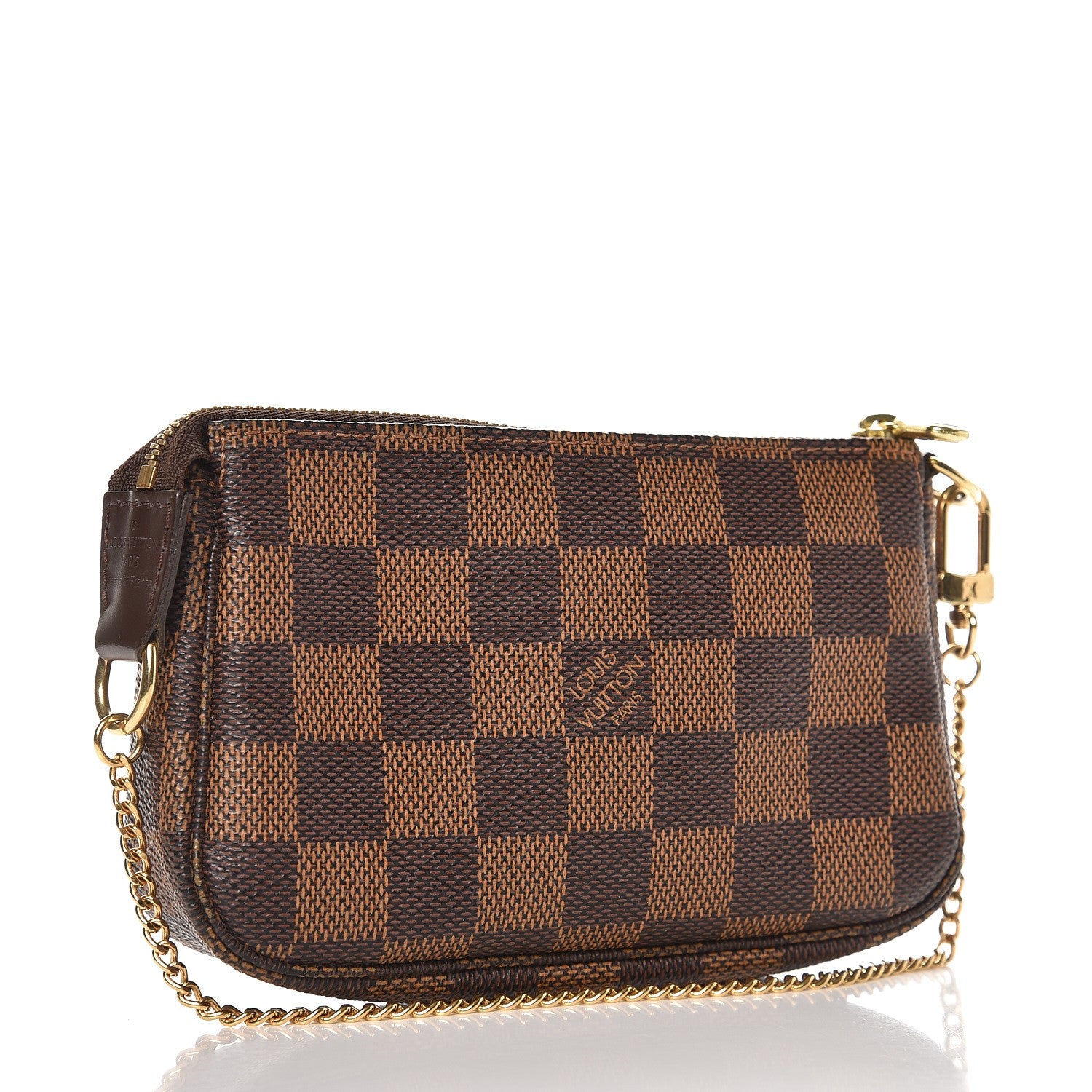 Louis Vuitton Damier Ebene Mini Pochette Accessories 3 of 7