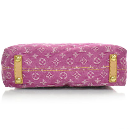 Louis Vuitton Denim Baggy GM Fuchsia 5 of 6
