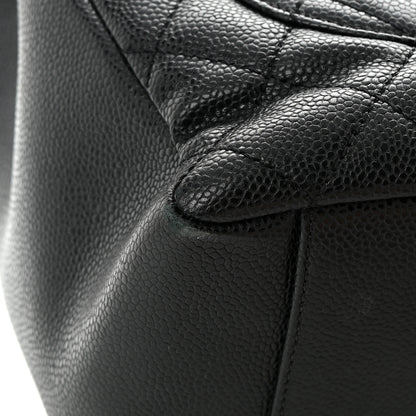 Chanel Caviar Quilted Grand Shopping Tote GST Black 12 of 15