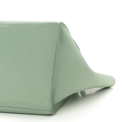 Celine Supple Grained Calfskin Long Strap Small Big Bag Almond 8 of 8
