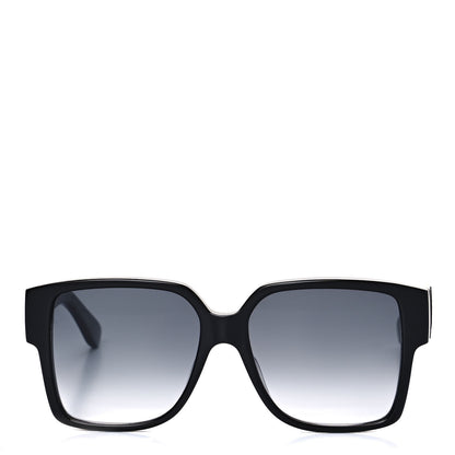 Saint Laurent Square SL M9 Sunglasses Black 2 of 8