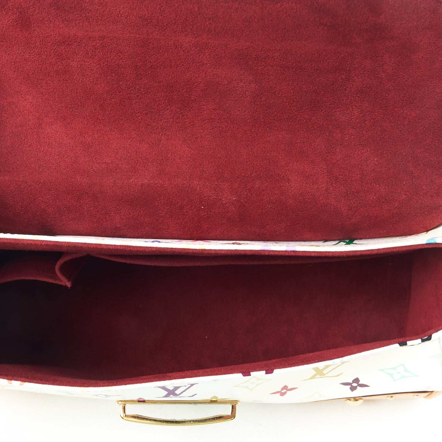 Monogram Multicolor Beverly MM White