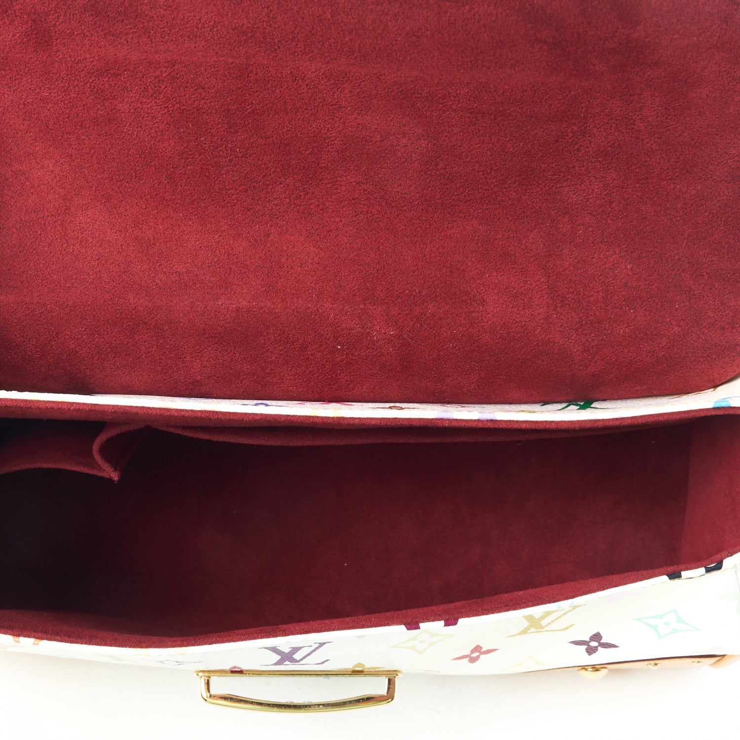 Louis Vuitton Monogram Multicolor Beverly MM White 8 of 8