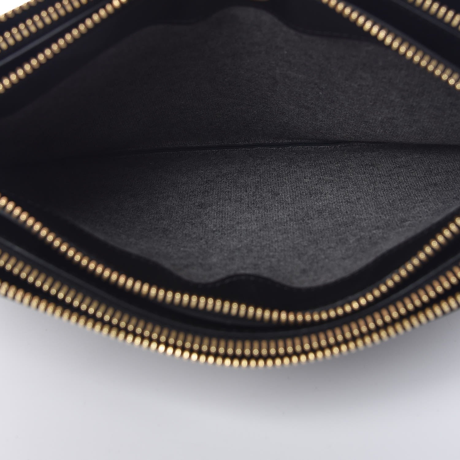 Celine Lambskin Large Trio Crossbody Bag Black 9 of 13