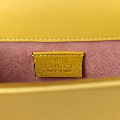 Gucci Satin Crystal Mini Bee Broadway Shoulder Bag Gold 6 of 10