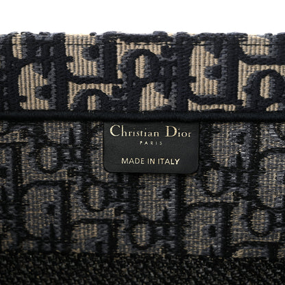 Christian Dior Oblique Medium Book Tote Blue Multicolor 6 of 11