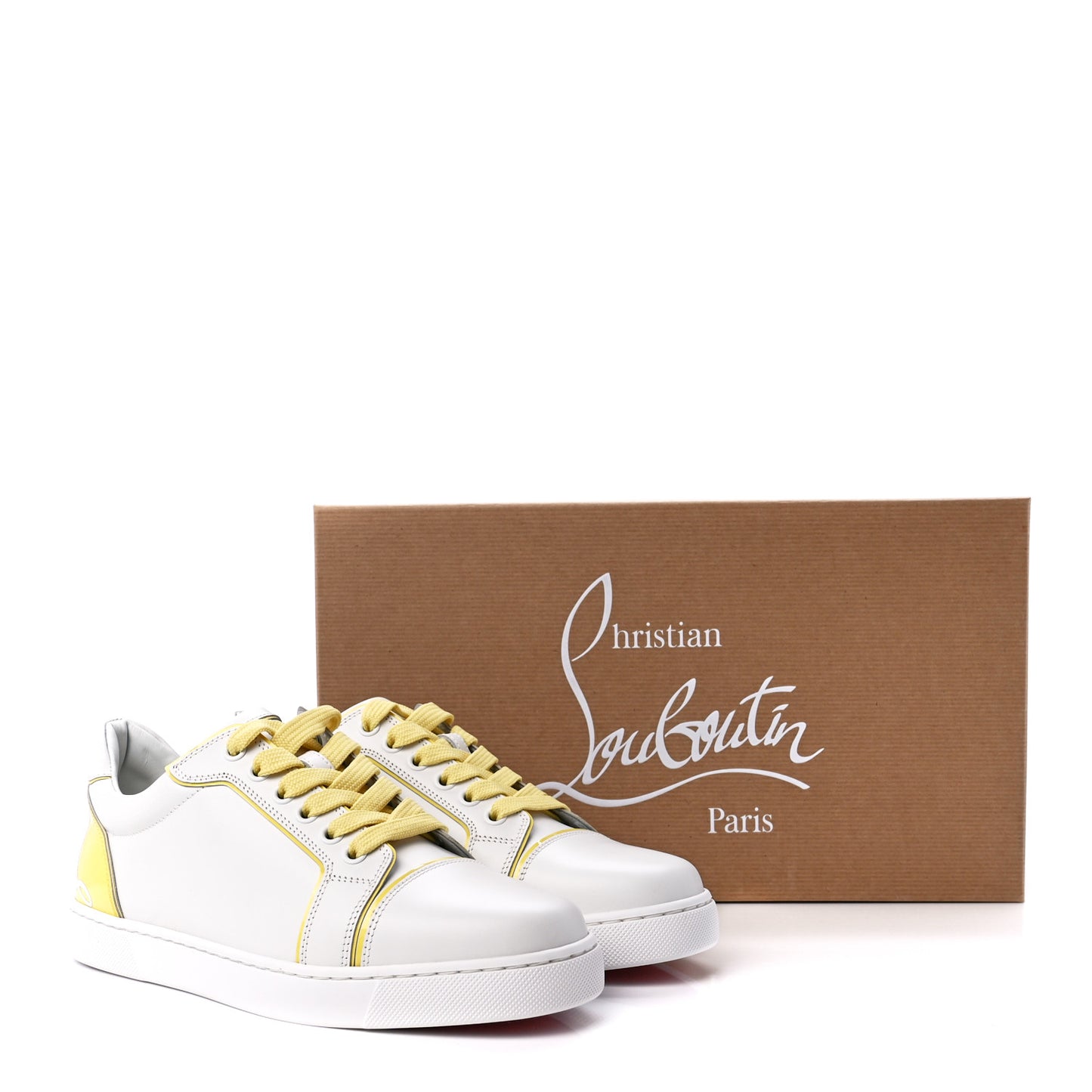 Patent Calfskin Womens Fun Vieira Flat Sneakers 37 Bianco