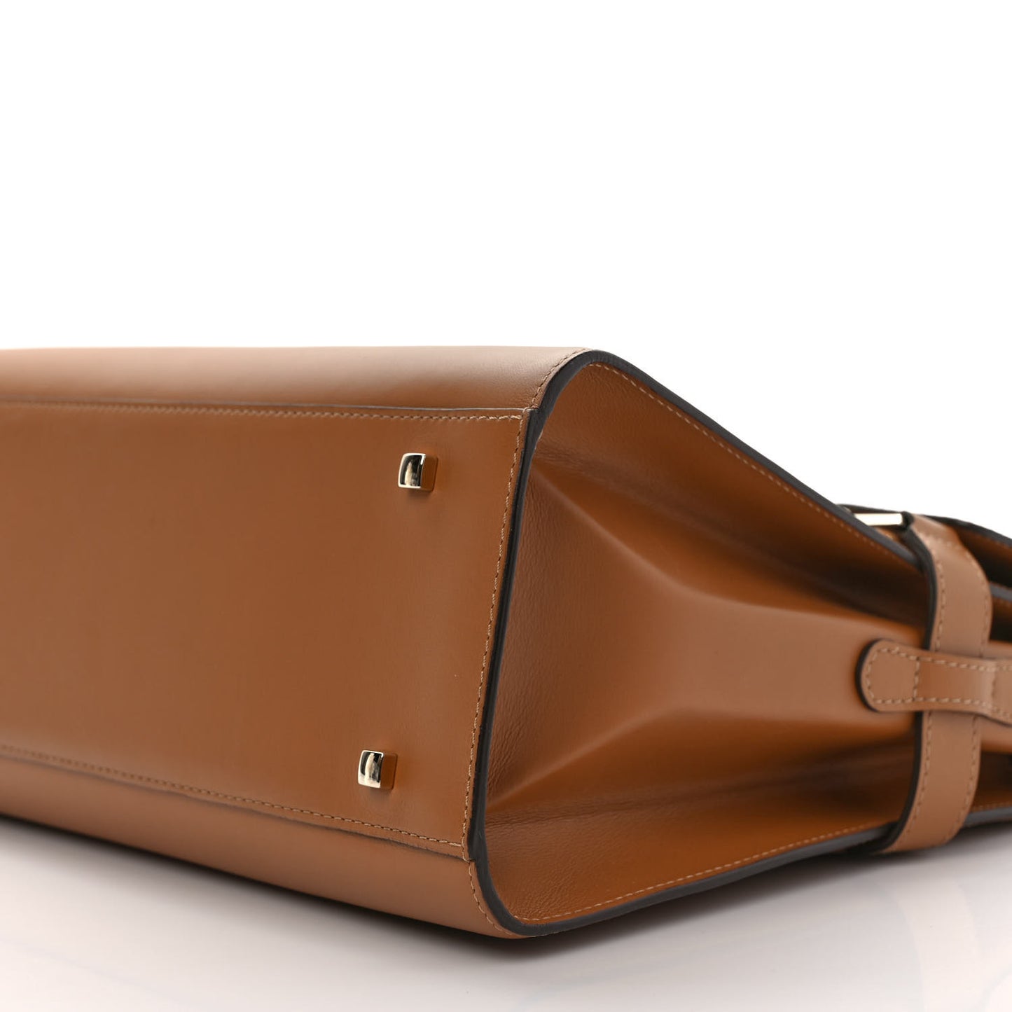 Calfskin GM Tempete Satchel Camel