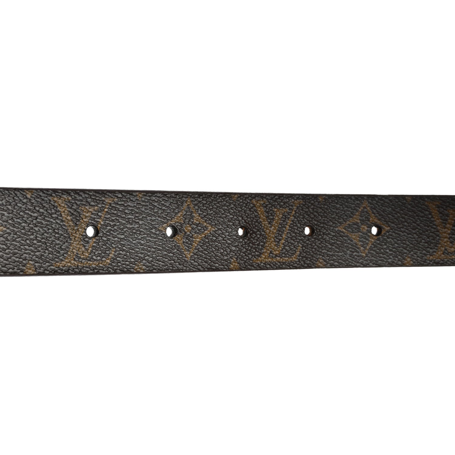 Louis Vuitton Monogram Ceinture Belt Gold Buckle 85 34 6 of 8