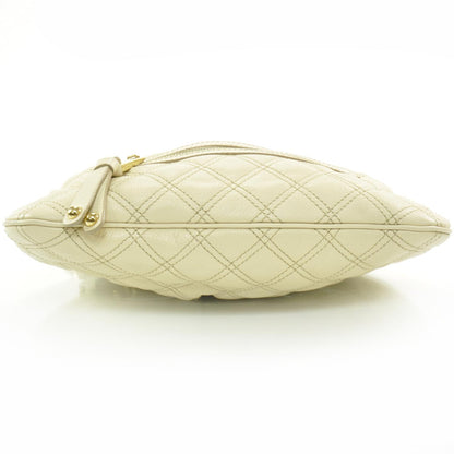 Marc Jacobs Leather Quilted Little Stam Ivory 5 of 9