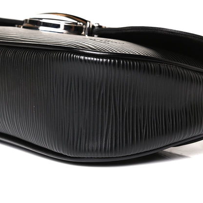 Louis Vuitton Epi Montaigne Clutch Black 10 of 13