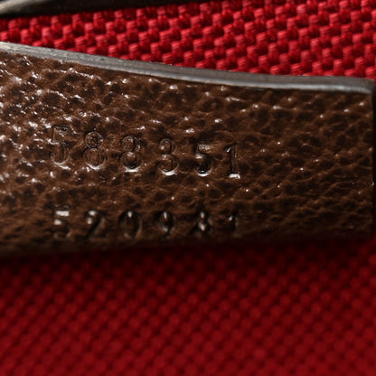 Gucci GG Supreme Monogram Globe-Trotter Beauty Case Brown 7 of 10