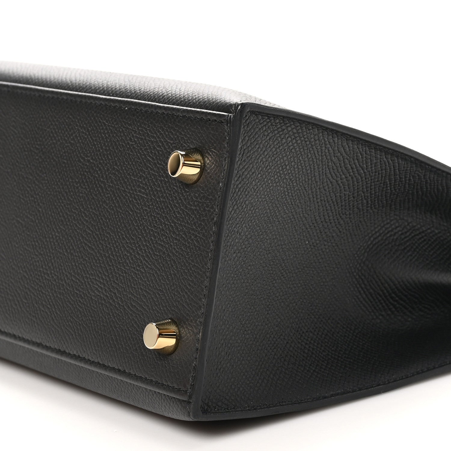 Hermes Epsom Kelly Sellier 25 Black 10 of 11