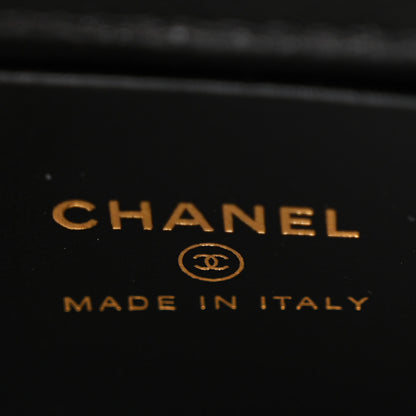 Chanel Caviar Quilted Nano Coco Handle Clutch With Chain Black 6 of 11