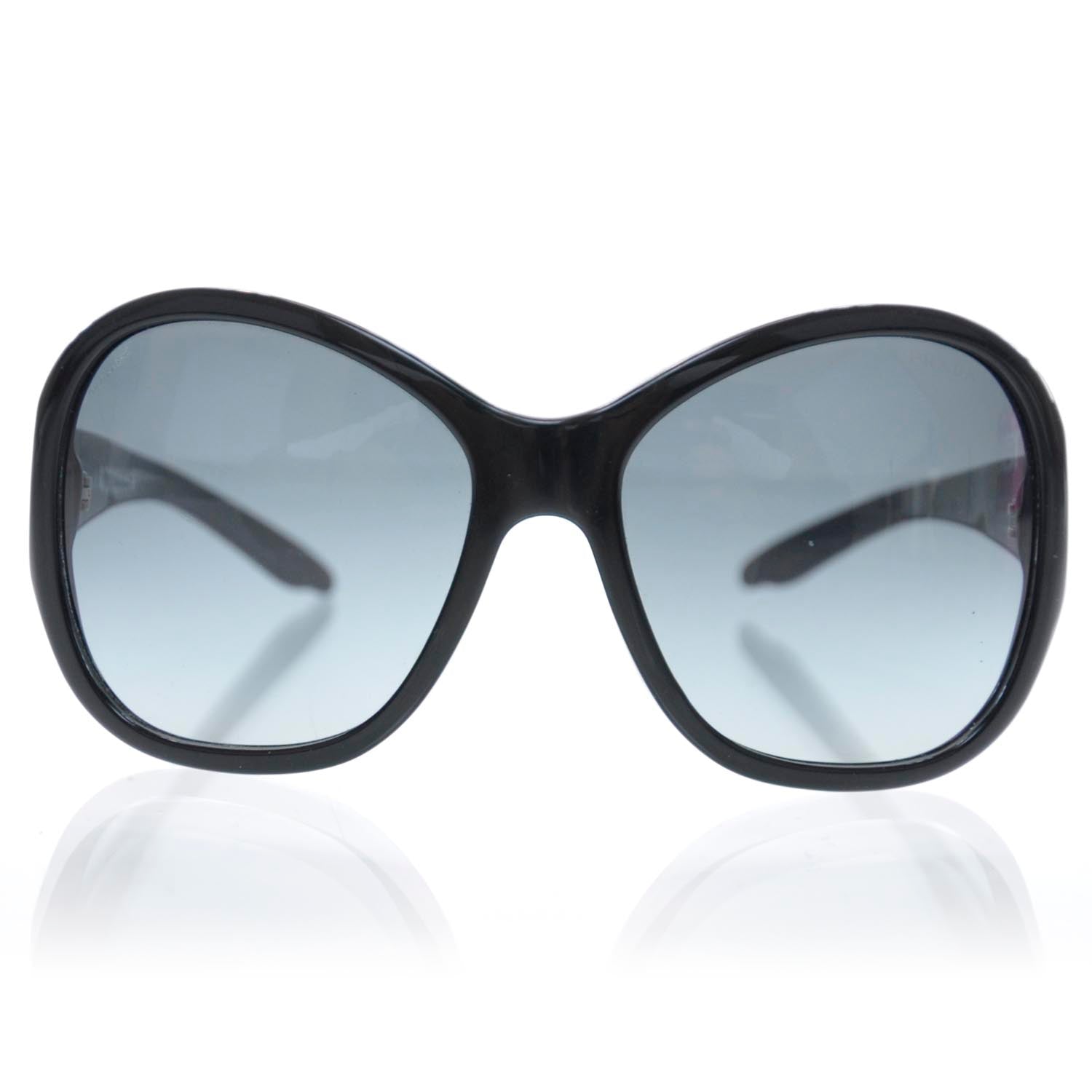 Prada Logo Sunglasses SPR 20L Black 2 of 8