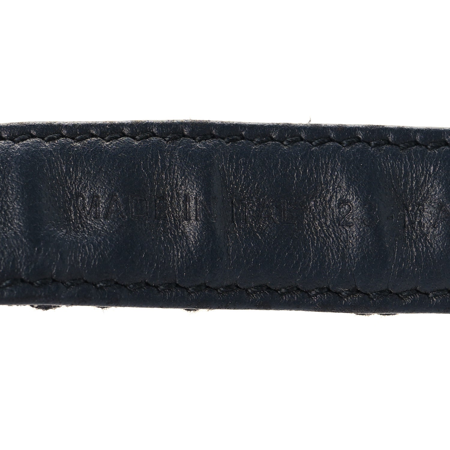 Christian Dior Jacquard Oblique 20mm Saddle Belt 75 30 Blue
