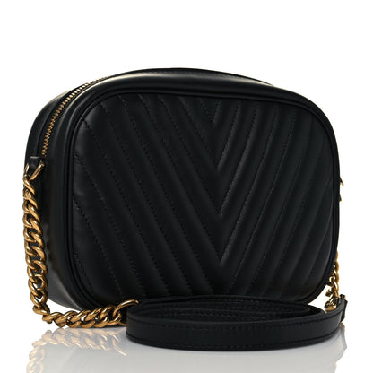 Louis Vuitton Calfskin New Wave Camera Bag NV Black 3 of 12