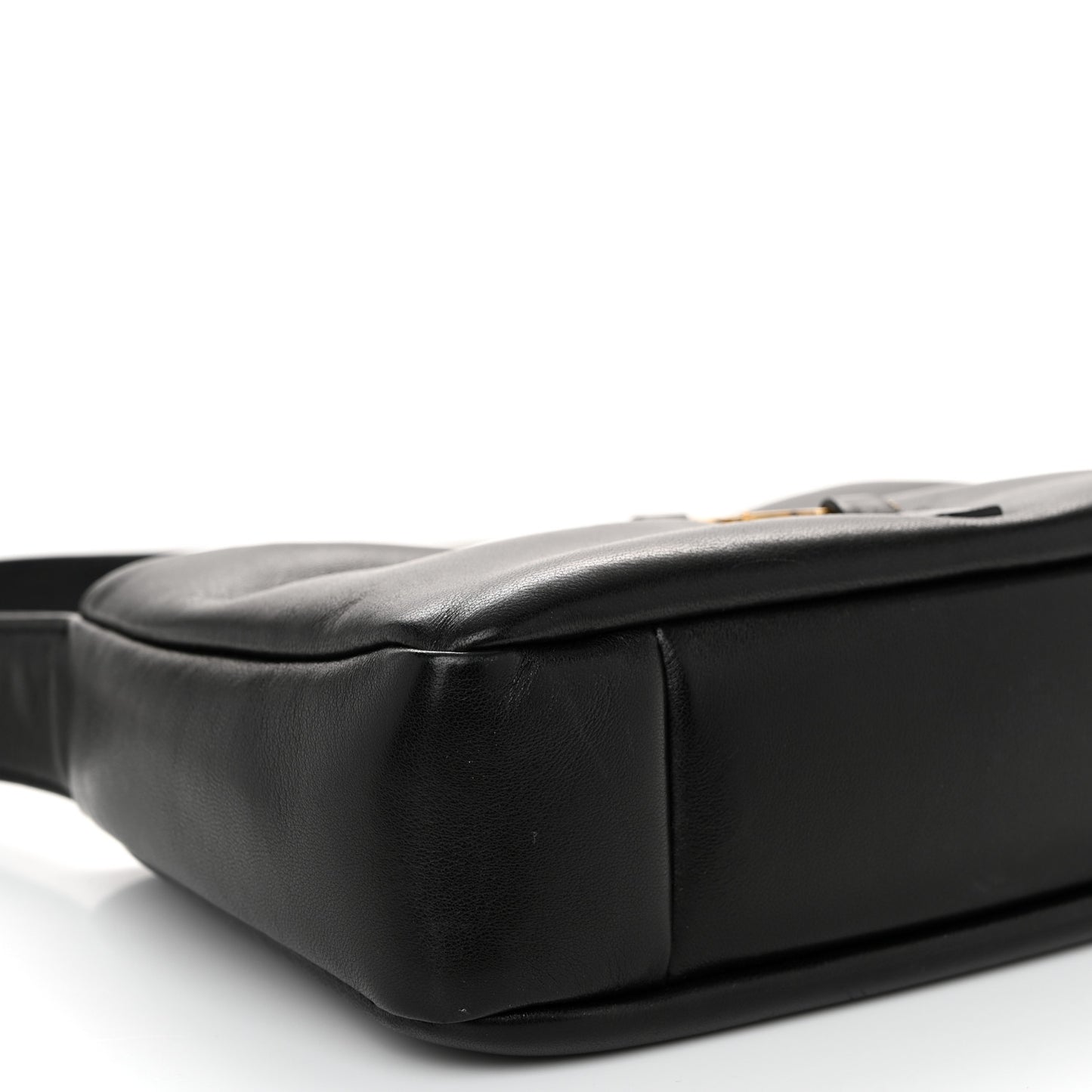 Padded Lambskin Le 5 A 7 Hobo Black