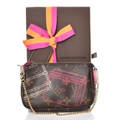 Louis Vuitton Monogram 2014 Christmas Animation Mini Pochette Accessories 8 of 8