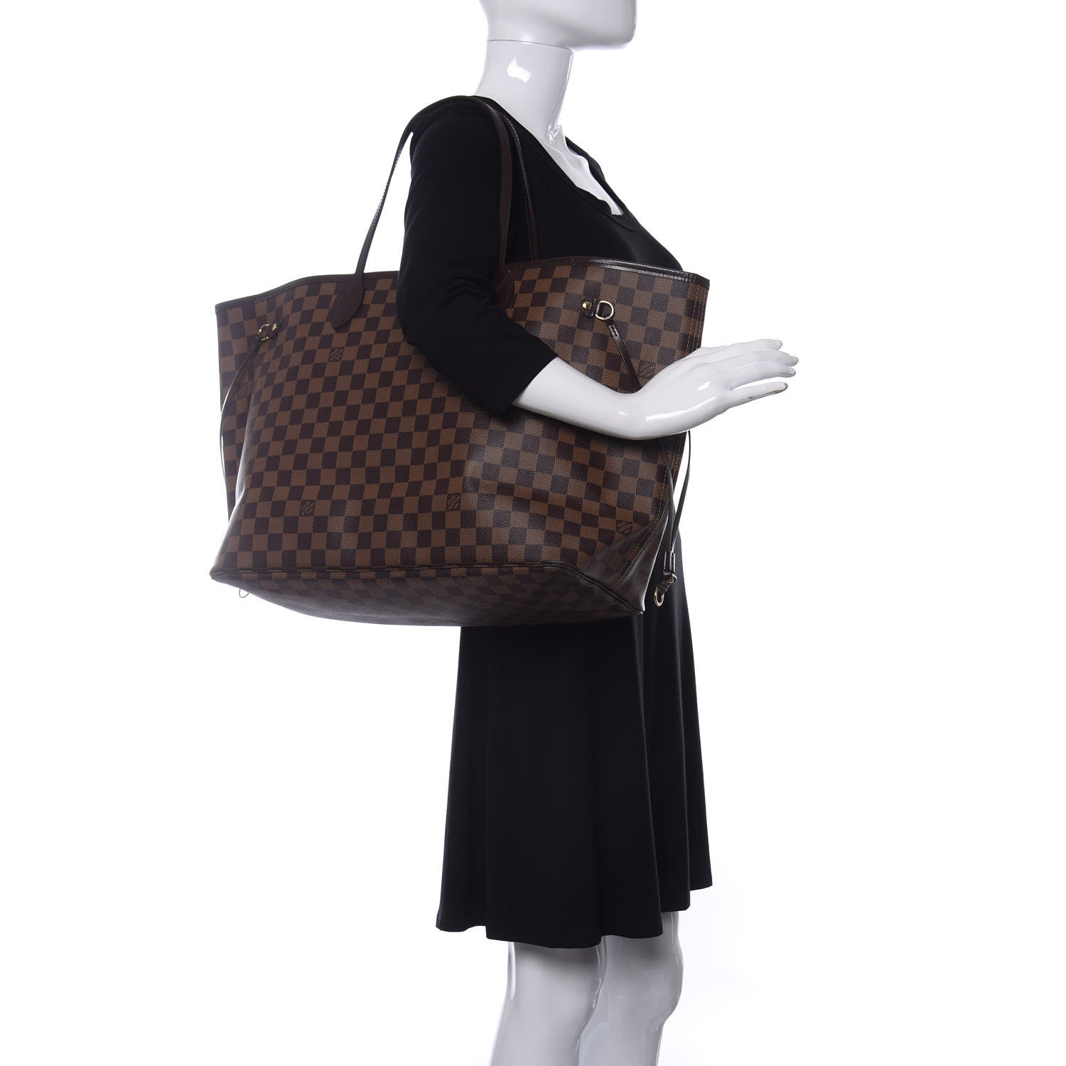 Louis Vuitton Damier Ebene Neo Neverfull GM 2 of 11