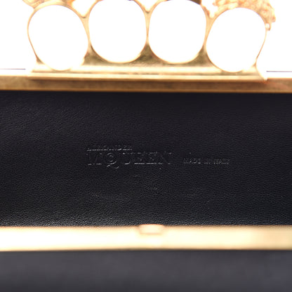 Alexander McQueen Silk Knucklebox Clutch Black 6 of 10