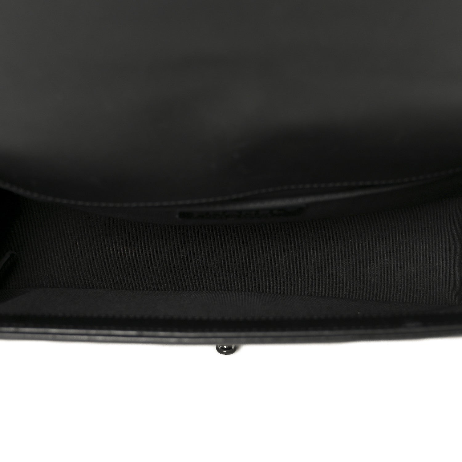 Chanel Calfskin Quilted Medium Boy Flap So Black 5 of 11