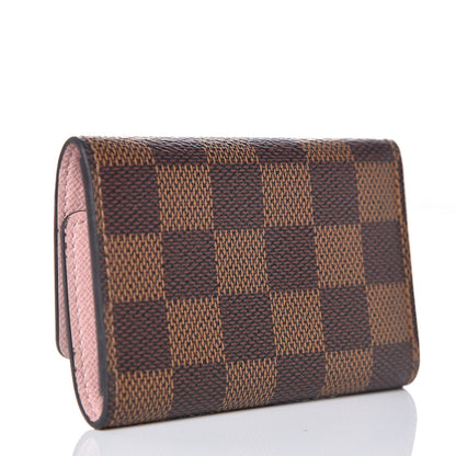 Louis Vuitton Damier Ebene Multicles 6 Key Holder Rose Ballerine 3 of 10