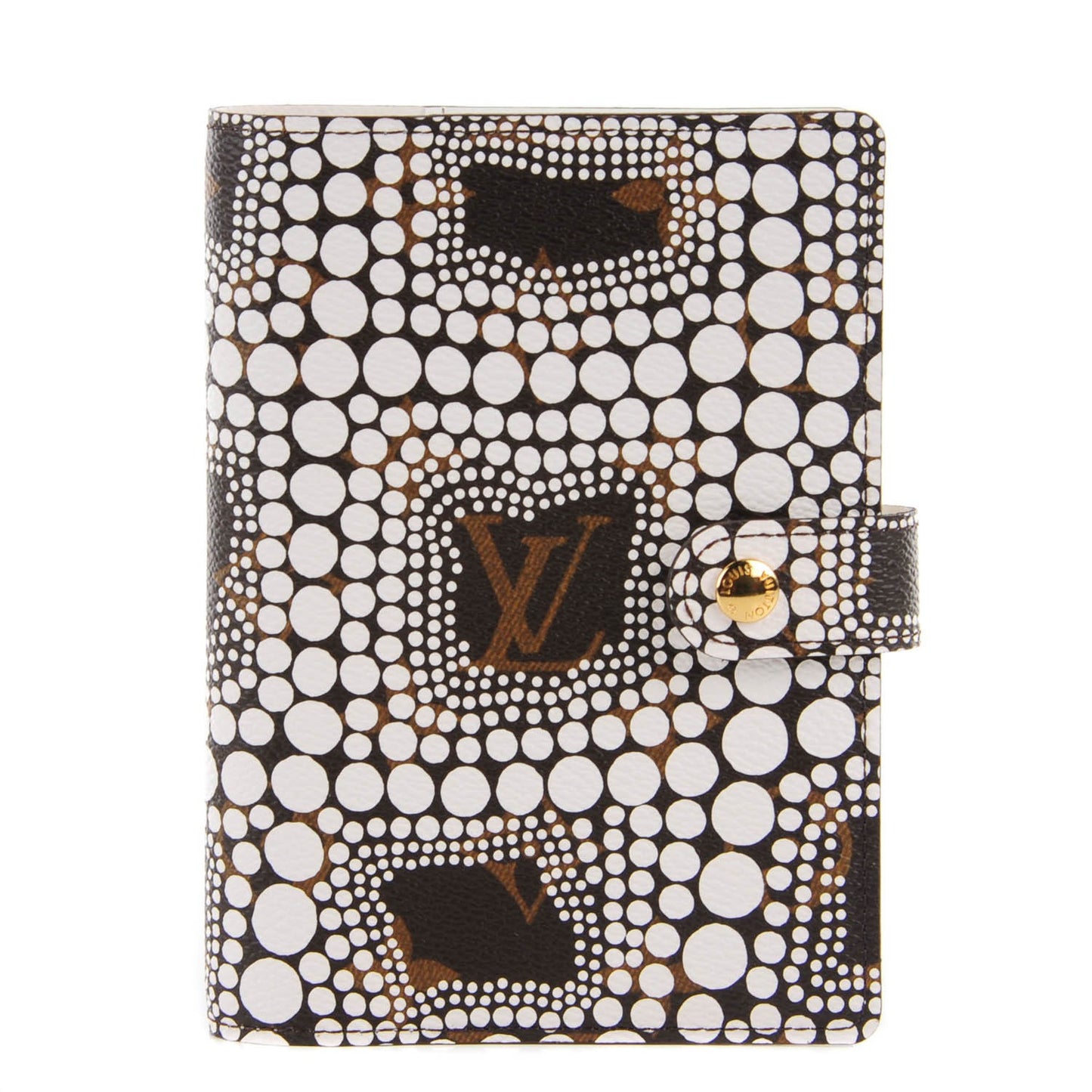 Monogram Kusama Town Small Ring Agenda White