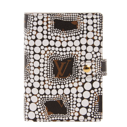 Louis Vuitton Monogram Kusama Town Small Ring Agenda White 1 of 9
