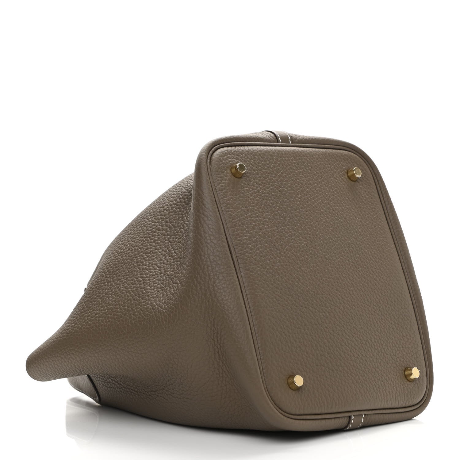 Hermes Taurillon Clemence Picotin Lock 22 MM Etoupe 4 of 11