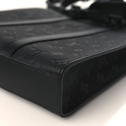 Louis Vuitton Taurillon Monogram Sac Plat Cross Black 8 of 8
