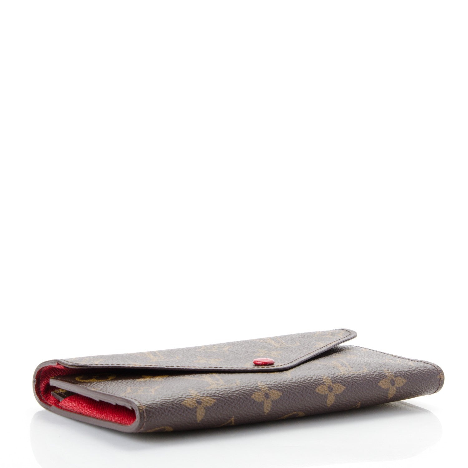 Louis Vuitton Monogram Josephine Wallet Red 4 of 7