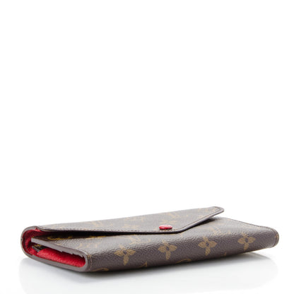 Louis Vuitton Monogram Josephine Wallet Red 4 of 7