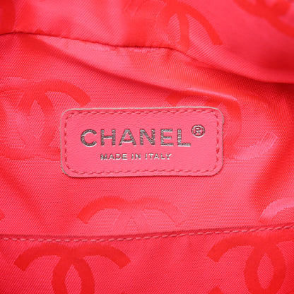 Chanel Calfskin Quilted Large Cambon Multipocket Reporter Black White 6 of 11