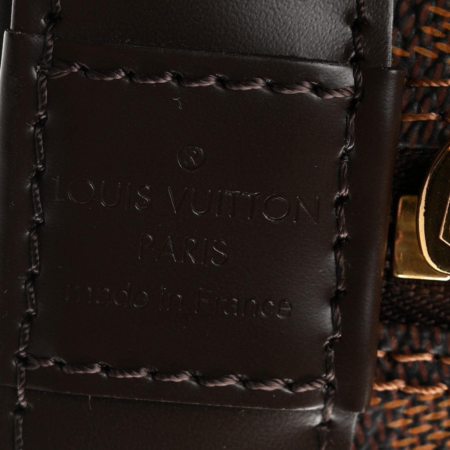 Damier Ebene Alma MM