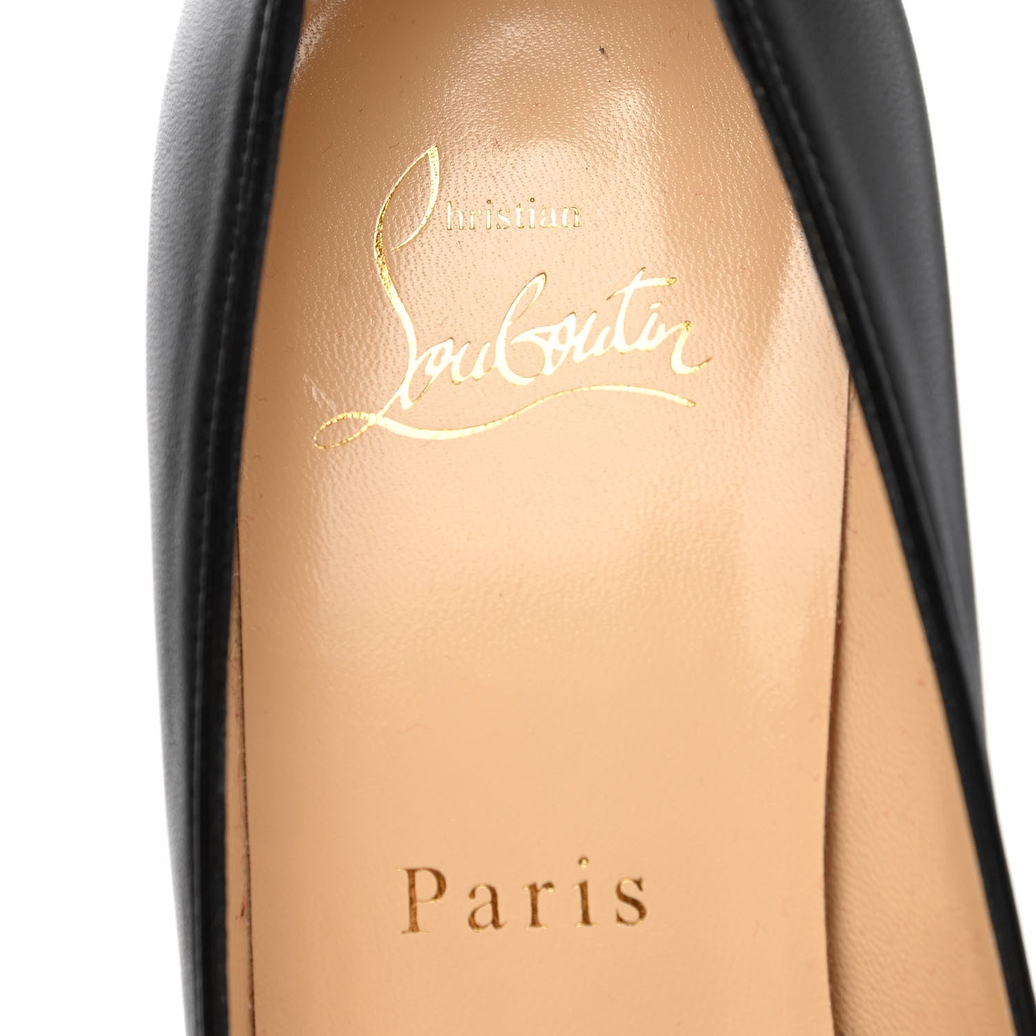 Christian Louboutin Shiny Nappa Simple 70 Pumps 36.5 Black 7 of 9