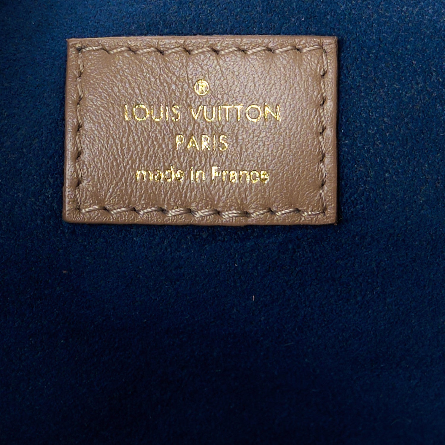 Louis Vuitton Lambskin Embossed Monogram Coussin PM Taupe 8 of 12