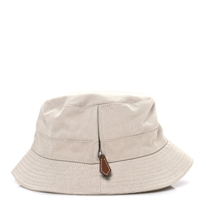 Hermes Cotton Bucket Hat 57 Ecru 4 of 8
