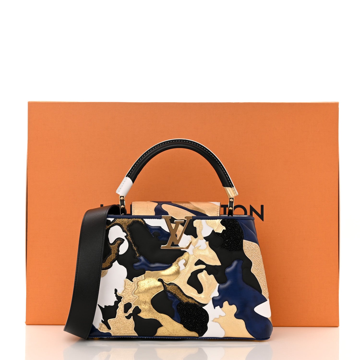 Louis Vuitton Calfskin Zhao Zhao Artycapucines PM 13 of 13