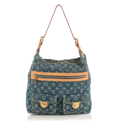 Louis Vuitton Denim Baggy GM Blue 1 of 7